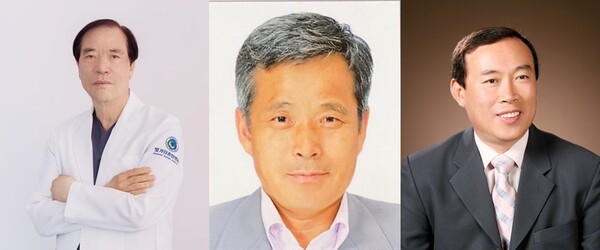 2022 나주시민의 상 수상자(왼쪽부터 오경규(61), 송종운(61), 최공섭(68) 씨)
